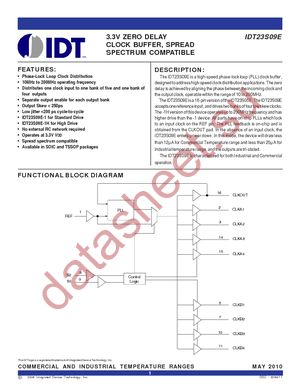 IDT23S09E-1DC datasheet  